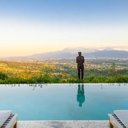 Sunset, Luxury With Infinity Pool Villa Lucca